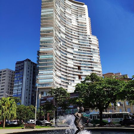 Book Santos - Condominio Unlimited - Apartamento Com Vista Mar E Apartamento Com Vista Piscina Kültér fotó