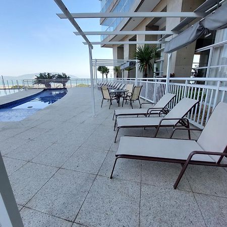 Book Santos - Condominio Unlimited - Apartamento Com Vista Mar E Apartamento Com Vista Piscina Kültér fotó