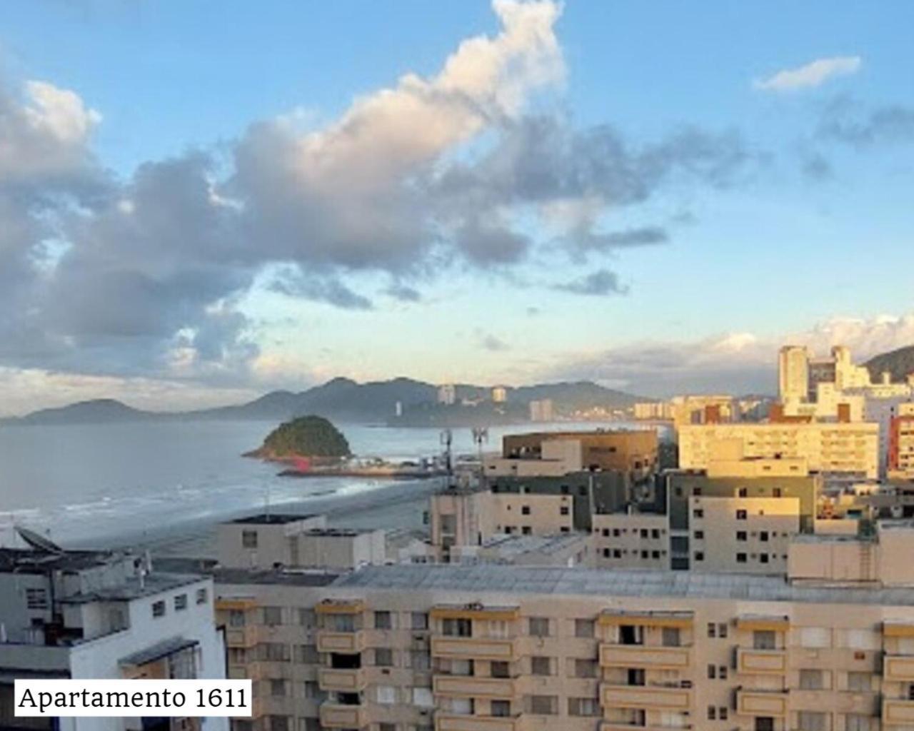 Book Santos - Condominio Unlimited - Apartamento Com Vista Mar E Apartamento Com Vista Piscina Kültér fotó