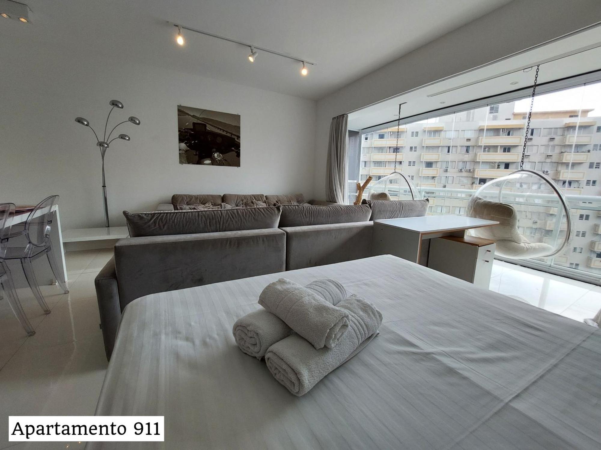 Book Santos - Condominio Unlimited - Apartamento Com Vista Mar E Apartamento Com Vista Piscina Szoba fotó