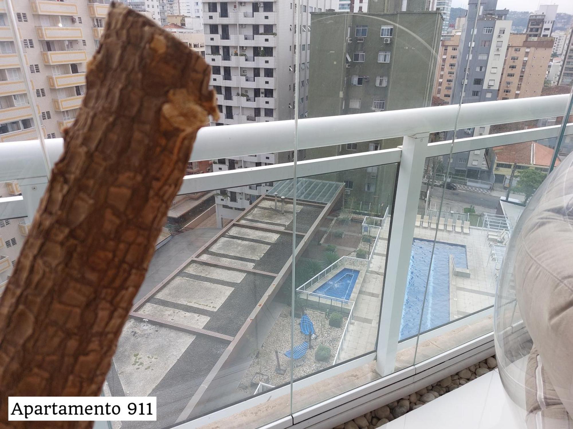 Book Santos - Condominio Unlimited - Apartamento Com Vista Mar E Apartamento Com Vista Piscina Szoba fotó