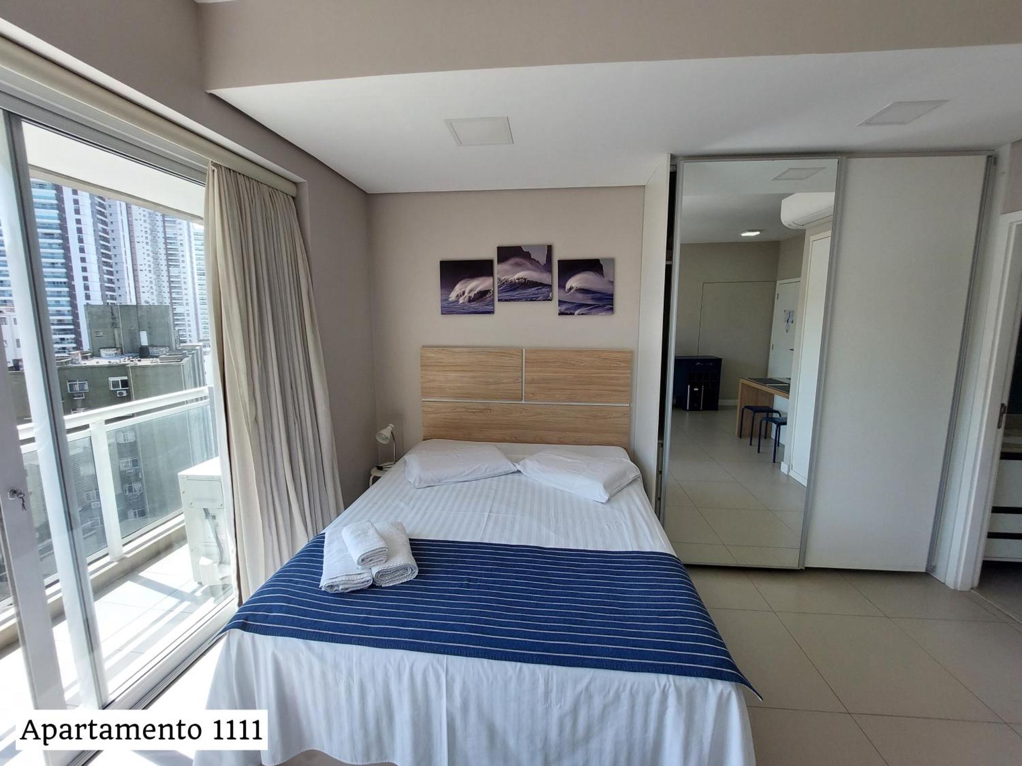 Book Santos - Condominio Unlimited - Apartamento Com Vista Mar E Apartamento Com Vista Piscina Szoba fotó